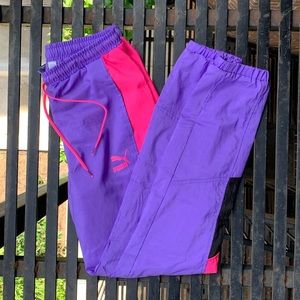 Purple Puma track pants // Size XS